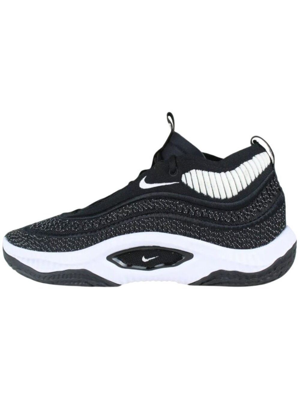 Nike Cosmic Unity 3 - Size 12 Men's Basketball Shoes Black White FN7093-001 NEW - Picture 2 of 6
